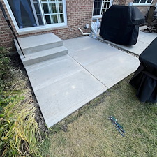 Concrete-pad-pour-in-Itasca-Illinois 4