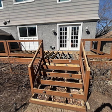 Deck Repair and Stain Project in Evanston, IL 0