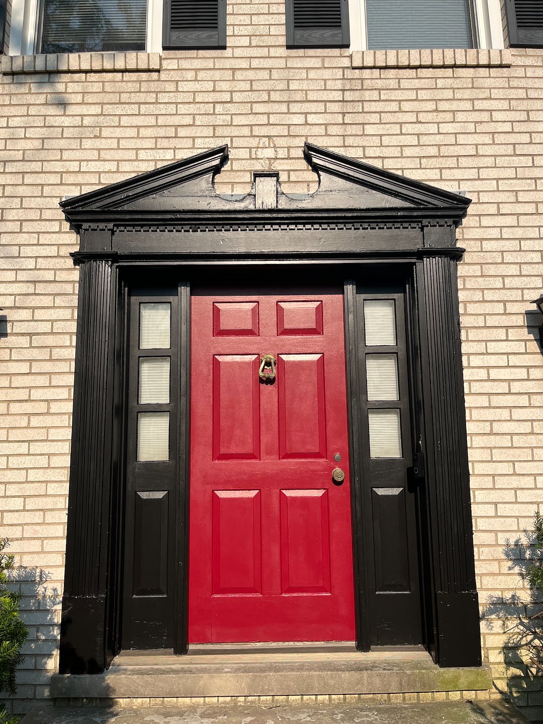 Front Doorway Restoration completed in Northbrook, IL